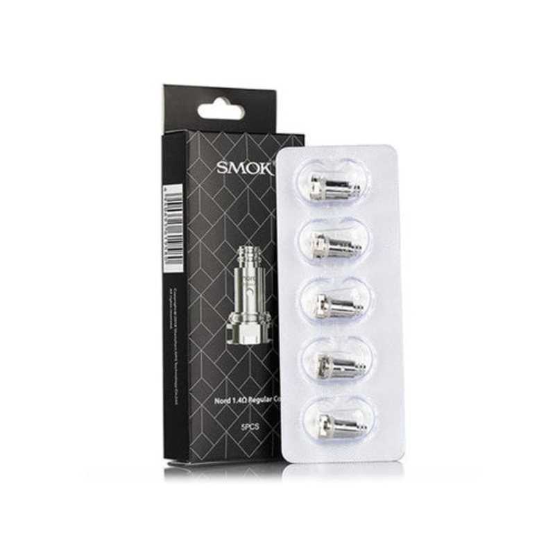 Smok Nord Coils (5pk)|0.6ohm Mesh|0.8 MTL Mesh|1.4ohm Ceramic|1.4ohm Regular