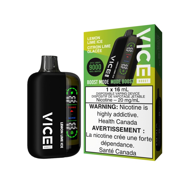 Vice Boost Disposable – Lemon Lime Ice 20mg