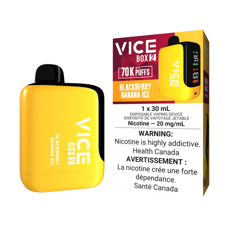 Vice Box 2 Disposable – Blackberry Banana Ice 20mg
