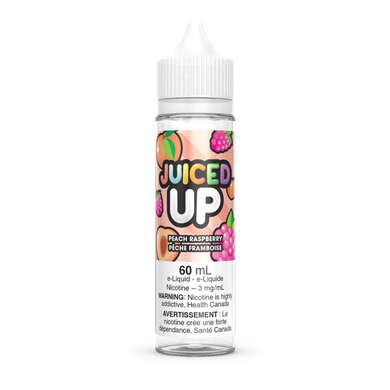 Juiced Up – Peach Raspberry 60ml