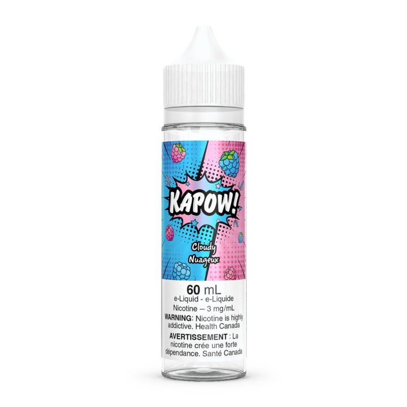 Kapow – Cloudy (Flossin) 60ml|0mg|3mg|6mg|12mg