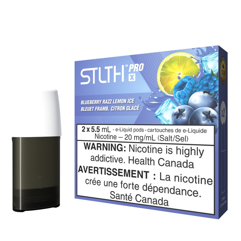 STLTH PRO X Pod Pack Blueberry Razz Lemon Ice 20mg