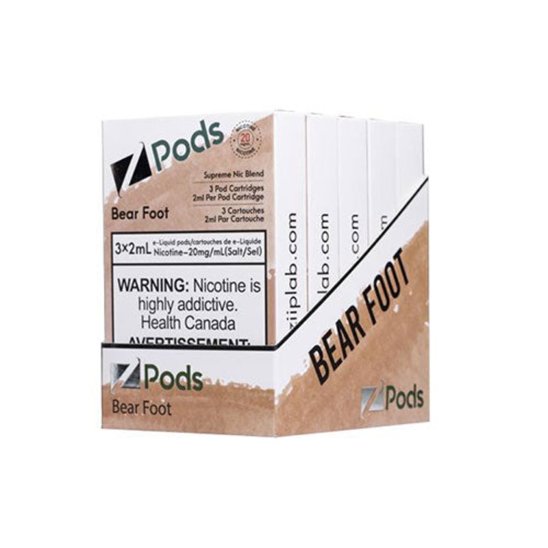 Z Pods Bear Foot|20mg (Tax)