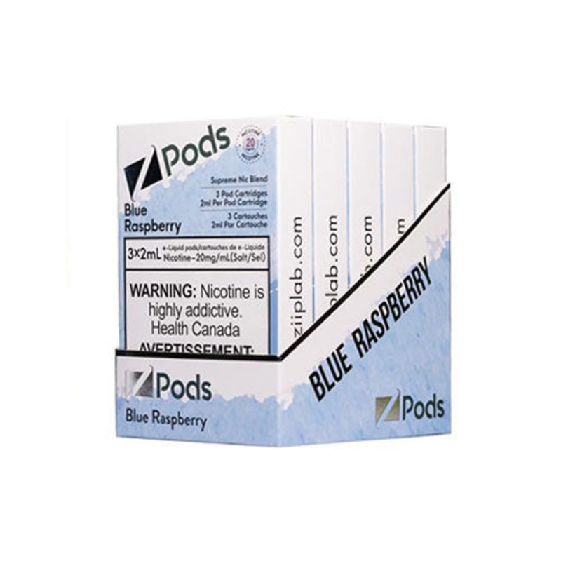 Z Pods Blue Raspberry|20mg (Tax)
