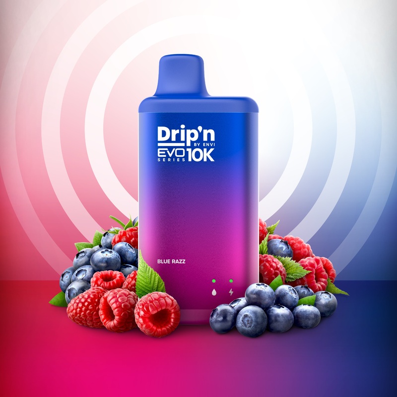 Drip’n by Envi EVO Series 10k – Blue Razz