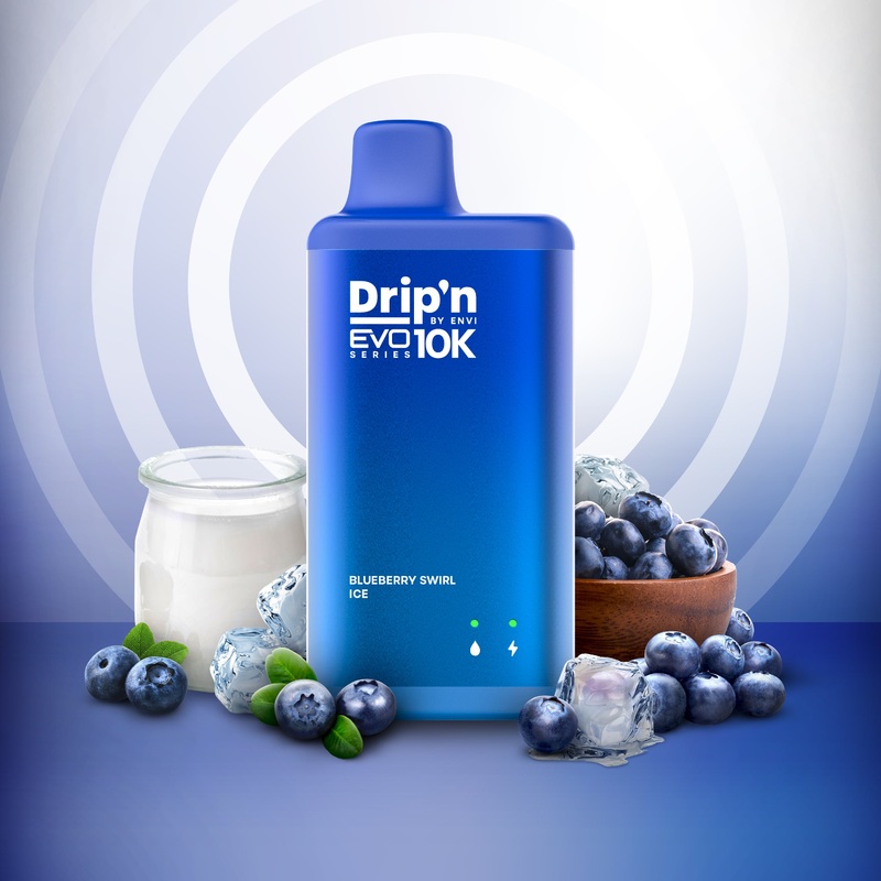 Drip’n by Envi EVO Series 10k – Blueberry Swirl Ice