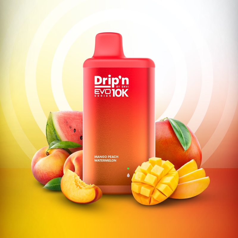 Drip’n by Envi EVO Series 10k – Mango Peach Watermelon