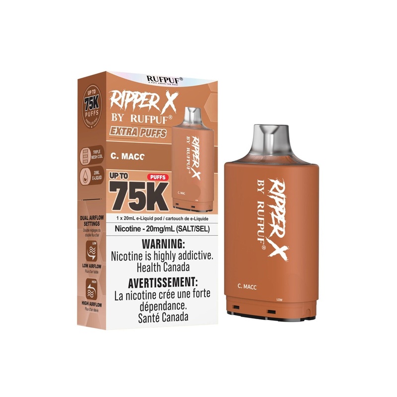 RIPPER X by RUFPUF 75K Pod – C. Macc