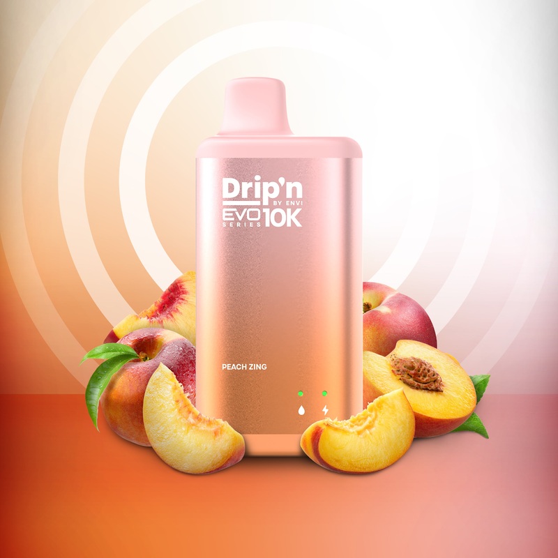 Drip’n by Envi EVO Series 10k – Peach Zing