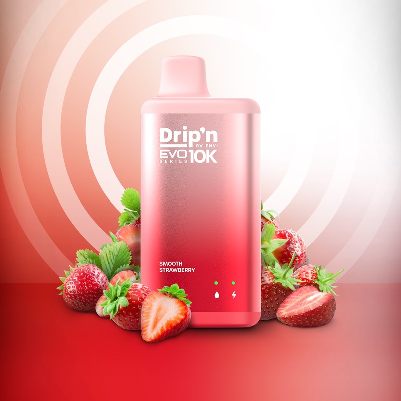 Drip’n by Envi EVO Series 10k – Smooth Strawberry
