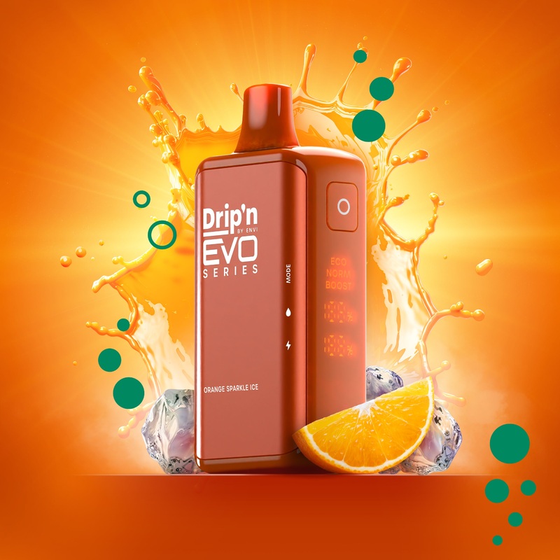Drip’n by Envi EVO Series 28k –  Orange Sparkle (ON)