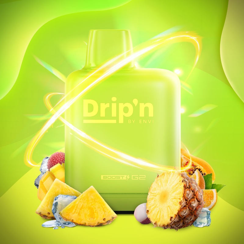 Level X Drip’n Boost G2 Pod – Hawaiian Storm Ice (ON)