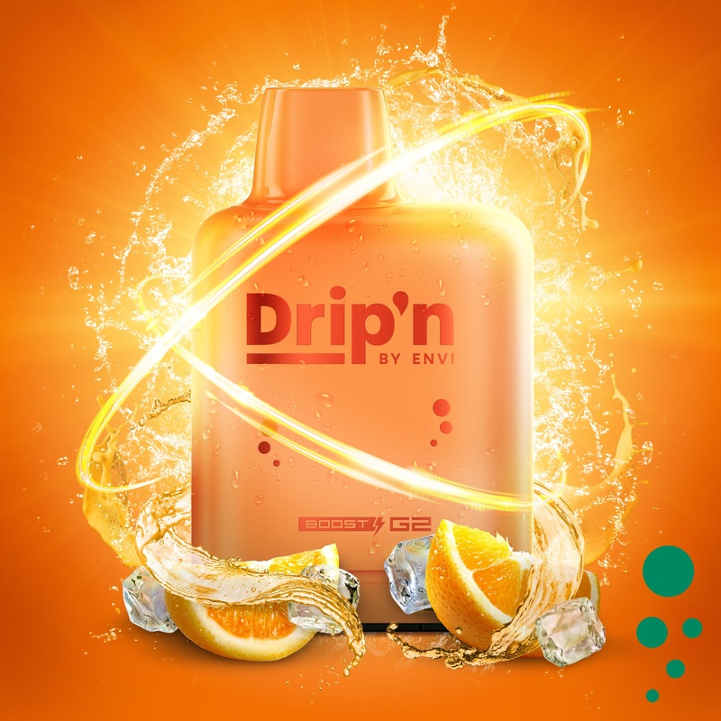 Level X Drip’n Boost G2 Pod – Orange Sparkle (ON)