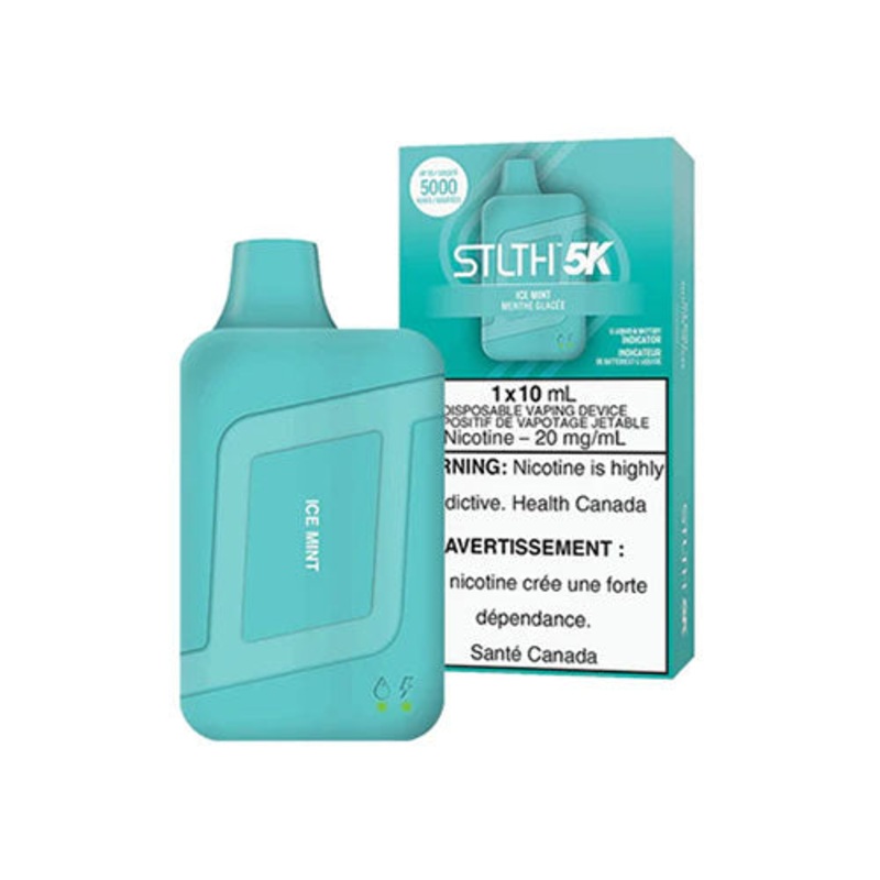 STLTH 5K Ice Mint Disposable Vape 20mg