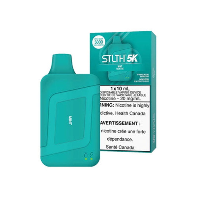 STLTH 5K Mint Disposable Vape 20mg