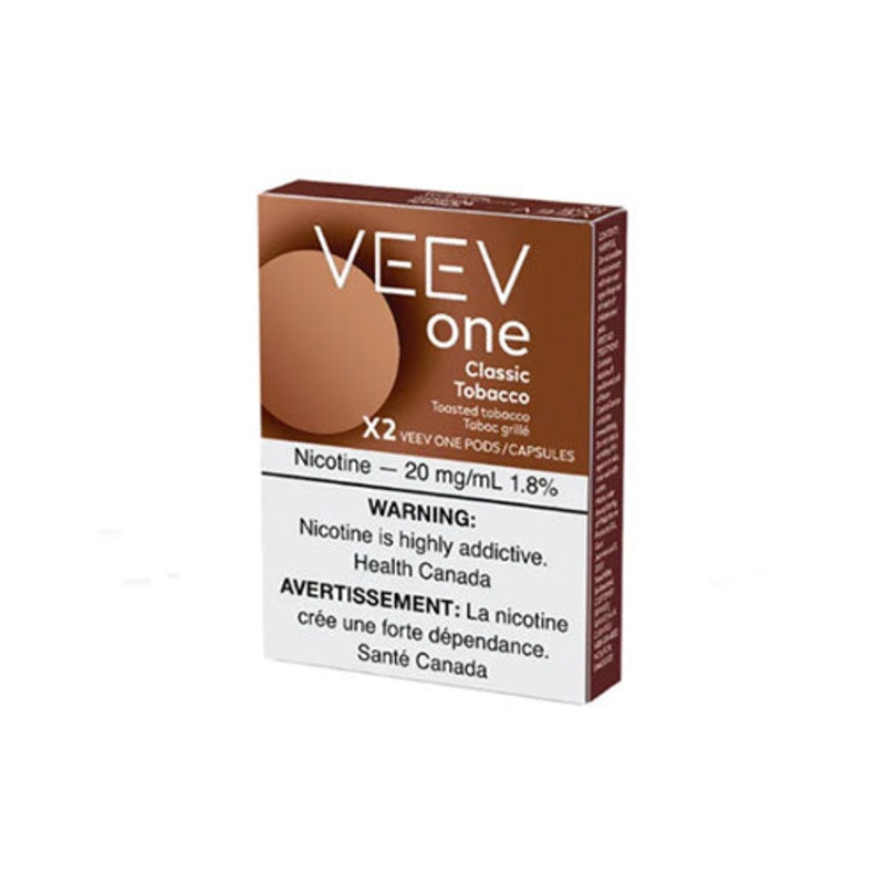 VEEV One Classic Tobacco Pods|18mg (1.8%)