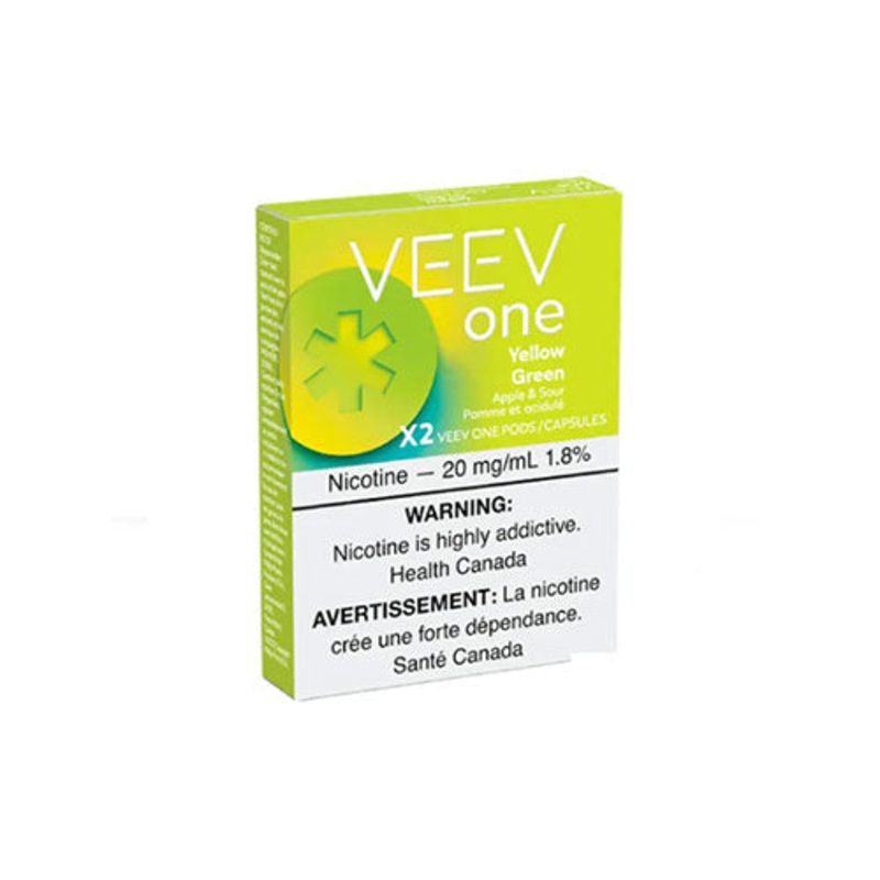 VEEV One Yellow Green Pods|18mg (1.8%)