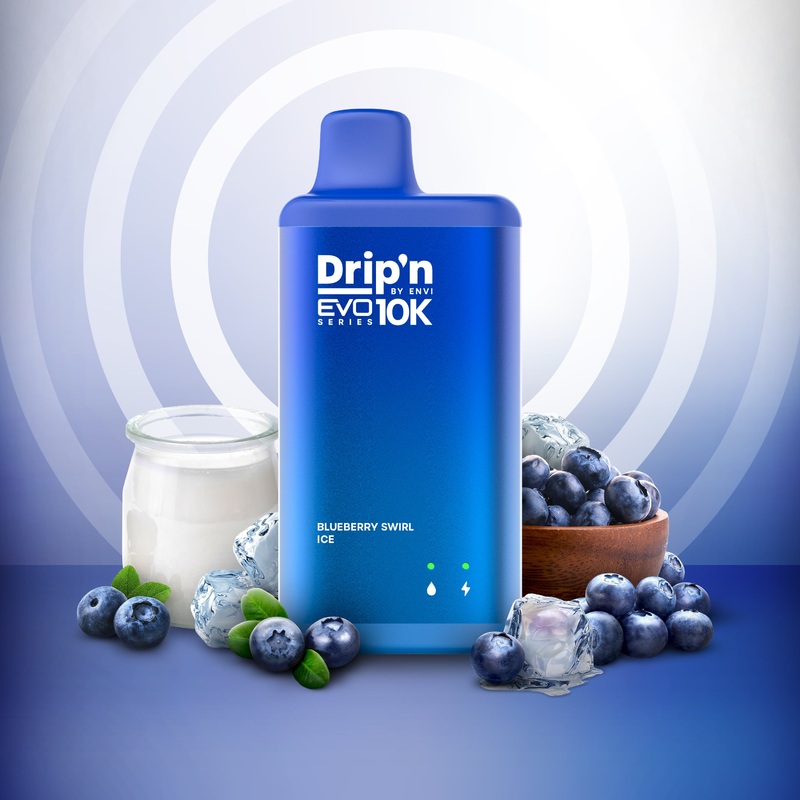 Drip’n by Envi EVO Series 10k – Blueberry Swirl Ice (ON)