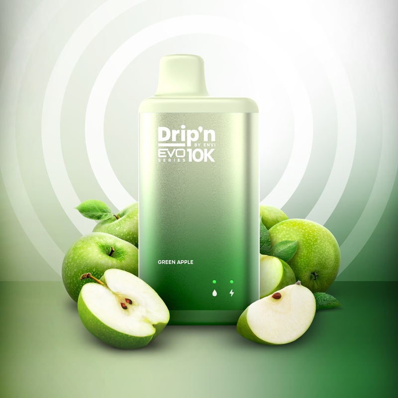 Drip’n by Envi EVO Series 10k – Green Apple (ON)