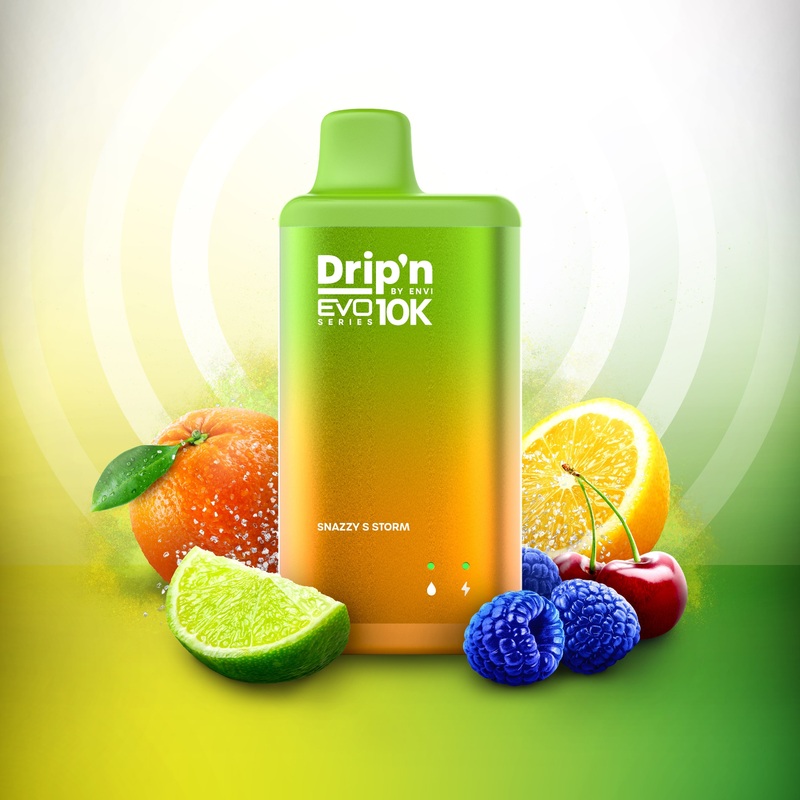 Drip’n by Envi EVO Series 10k – Snazzy S Storm (ON)
