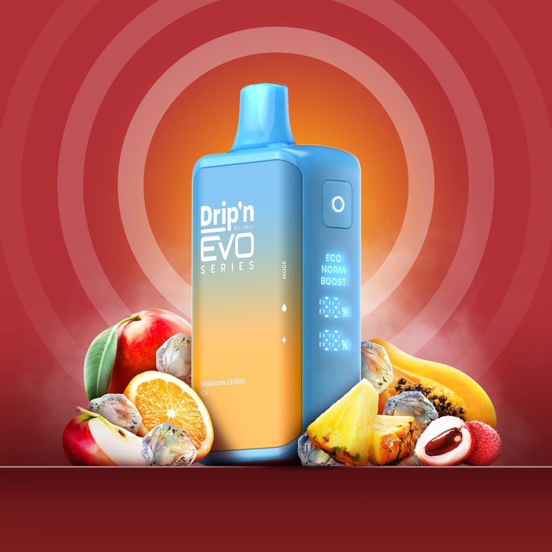 Drip’n by Envi EVO Series 28k – Hawaiian Storm lce