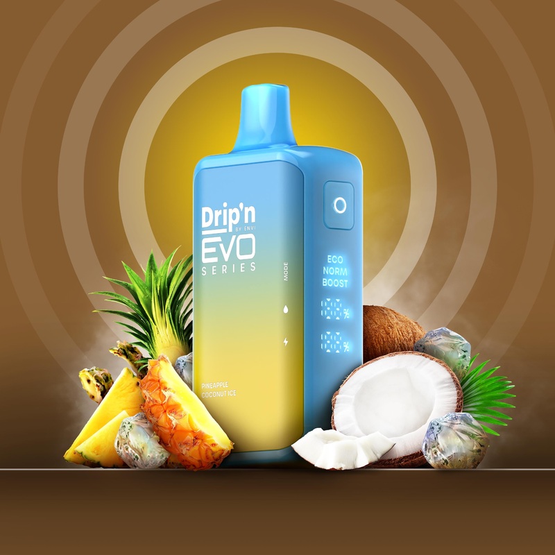 Drip’n by Envi EVO Series 28k – Pineapple Coconut lce