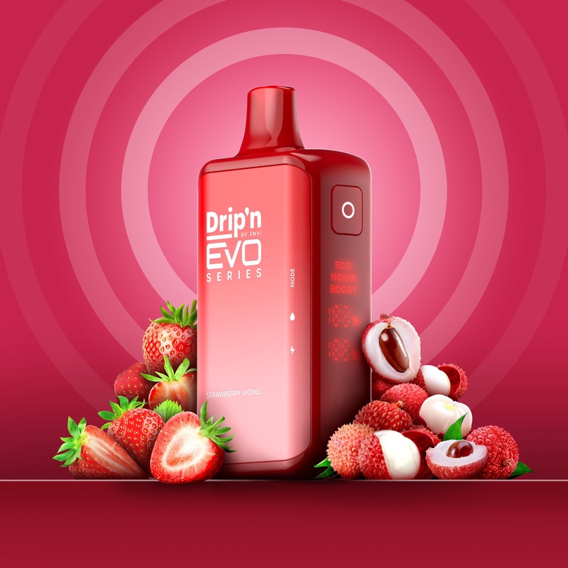 Drip’n by Envi EVO Series 28k – Strawberry Lychee