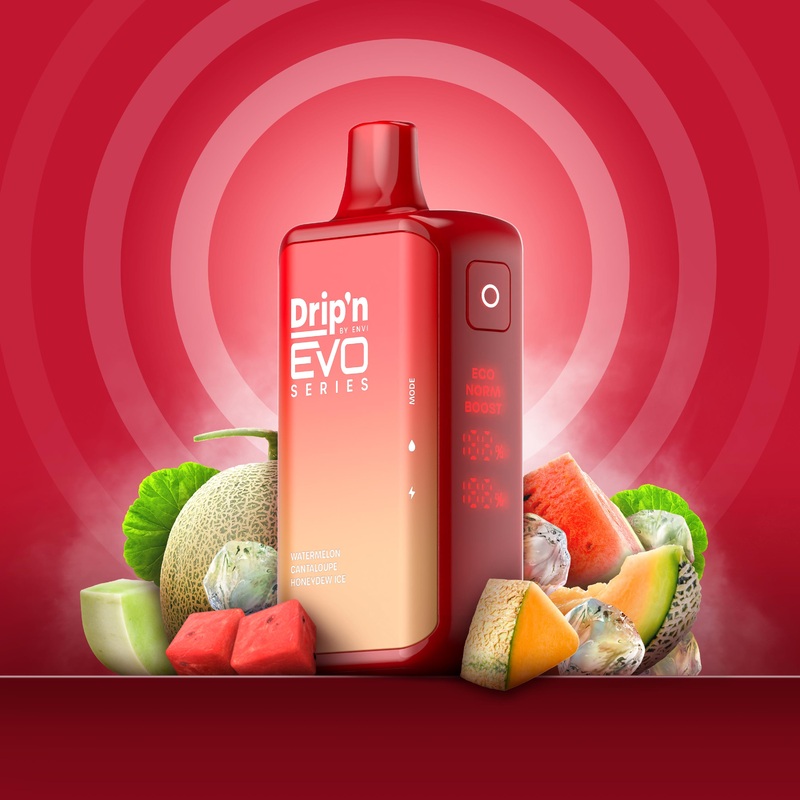 Drip’n by Envi EVO Series 28k – Watermelon Cantaloupe Honeydew lce