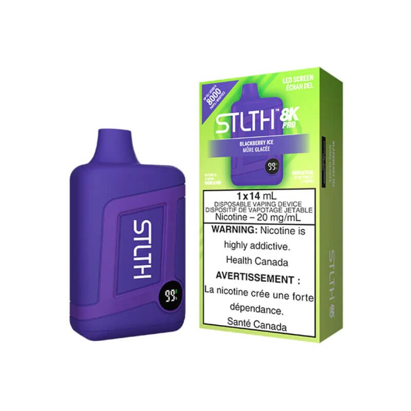 STLTH 8K Pro Blackberry Ice|20mg (Tax)