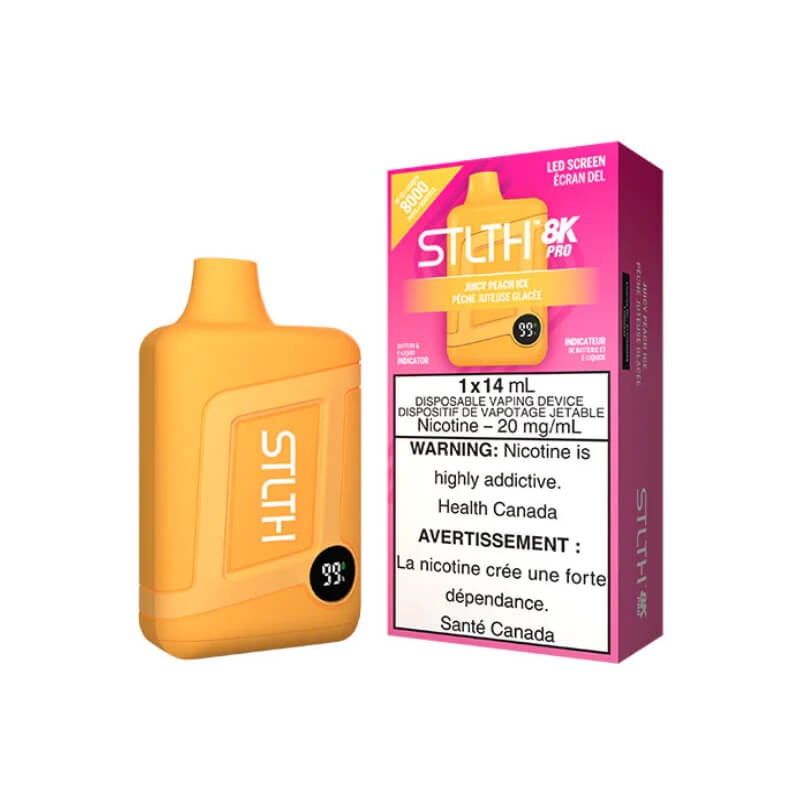 STLTH 8K Pro Juicy Peach Ice|20mg (Tax)