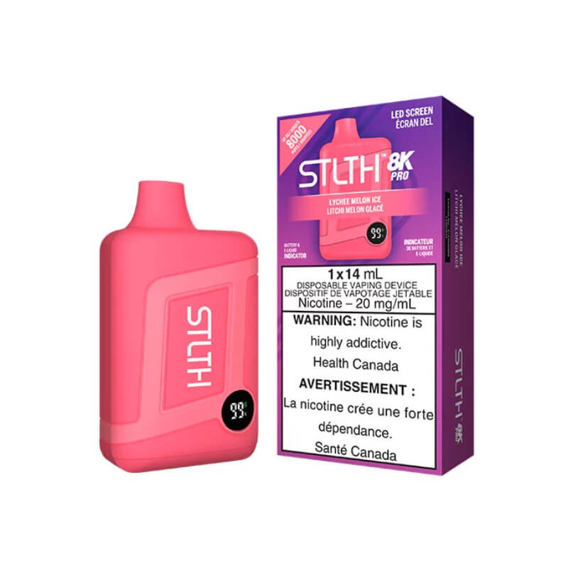 STLTH 8K Pro Lychee Melon Ice|20mg (Tax)