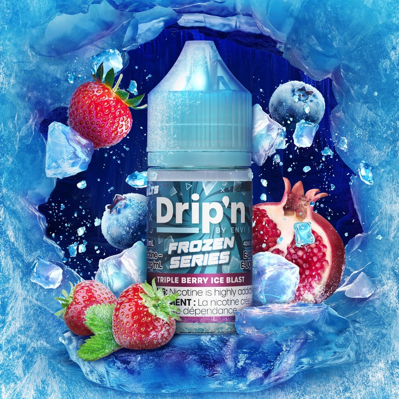 Drip’n Frozen E-Liquid – Triple Berry Ice Blast