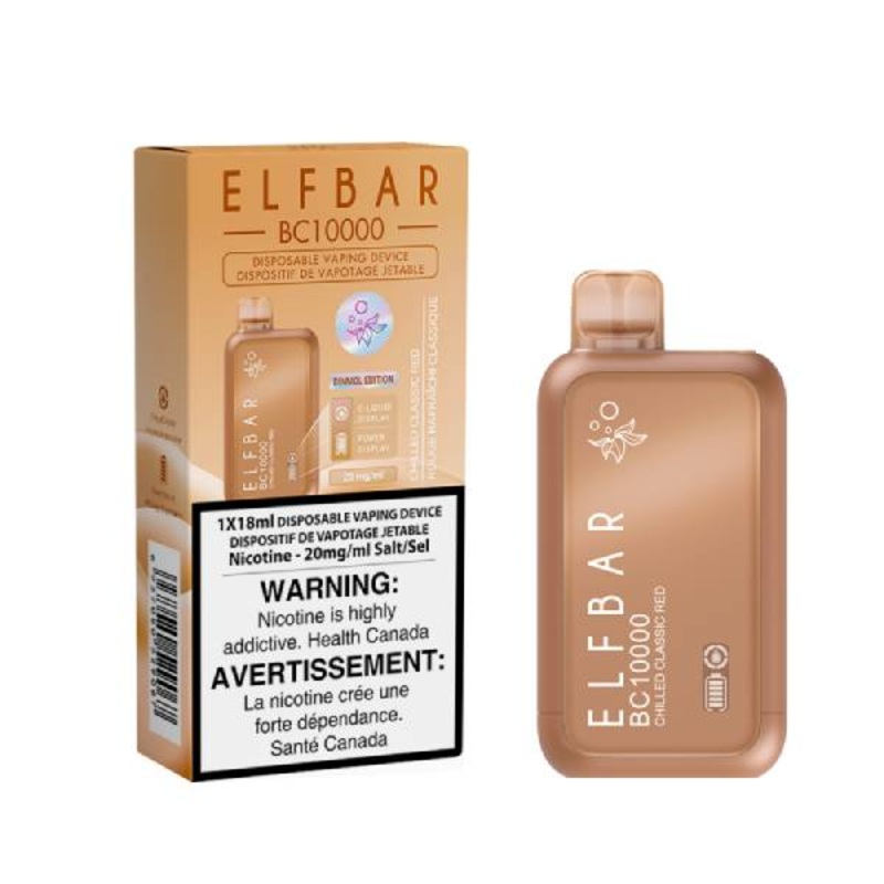Elf Bar BC10000 Disposable Vape – Chilled Classic Red, 10000 Puffs