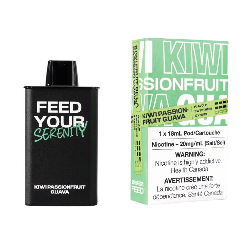 FEED 9K Pods – Kiwi Passionfruit Guava, 9000 Puffs