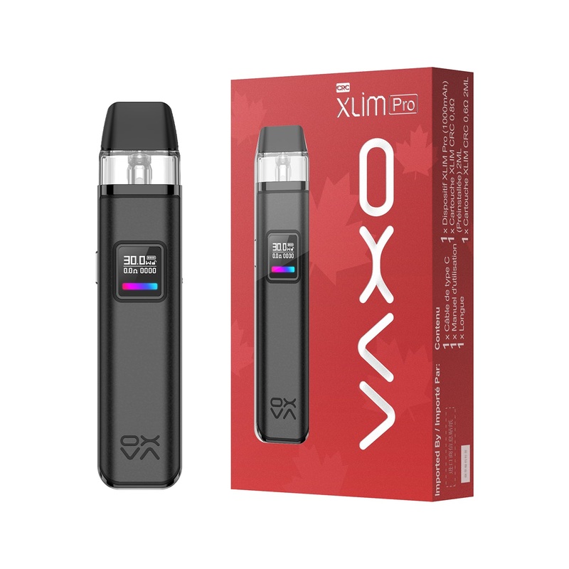 OXVA XLIM Pro Kit|Black Carbon|Fancy Feather|Gleamy Red|Grey Leather