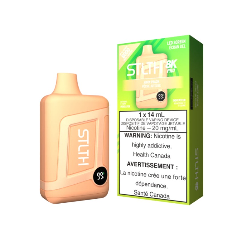 STLTH 8K Pro Juicy Peach|20mg (Tax)