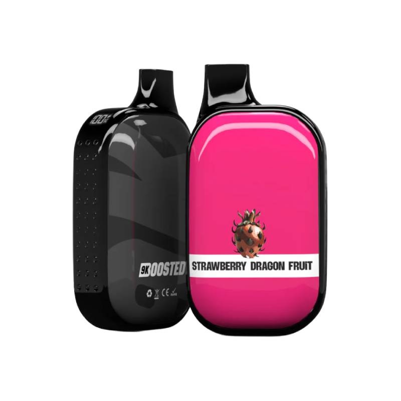 Boosted Bar 9K Disposable Vape – Strawberry Dragon Fruit, 18ML