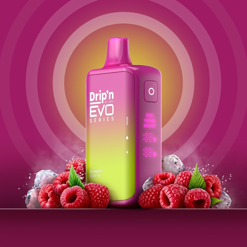 Drip’n by Envi EVO Series 28k – Raspberry Blast lce (AB)