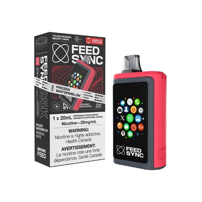 FEED Sync 25K Disposable Vape – Frozen Watermelon, 20ML