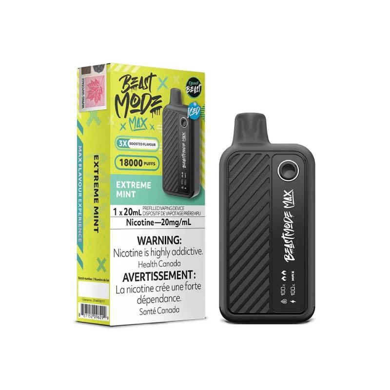 Flavour Beast – Beast Mode Max 18K Disposable: Extreme Mint, 20ML
