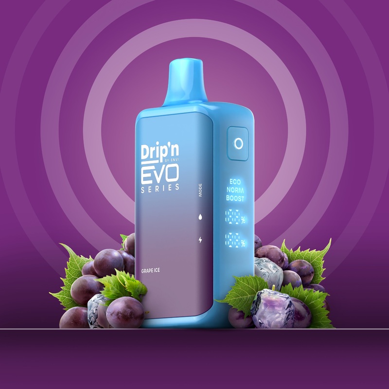 Drip’n by Envi EVO Series 28k – Grape Ice (MB)