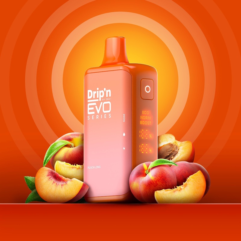 Drip’n by Envi EVO Series 28k – Peach Zing (MB)