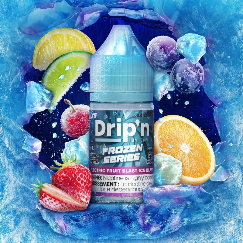 Drip’n Frozen E-Liquid – Electric Fruit Blast Ice Blast (MB)