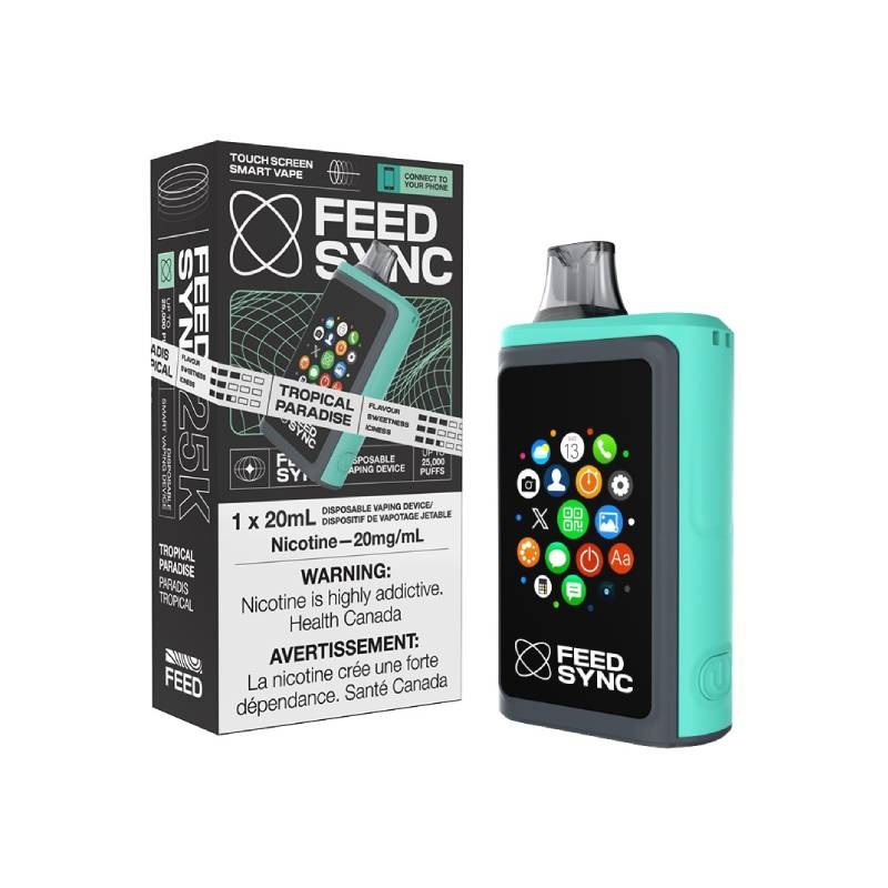 FEED Sync 25K Disposable Vape – Tropical Paradise, 20ML
