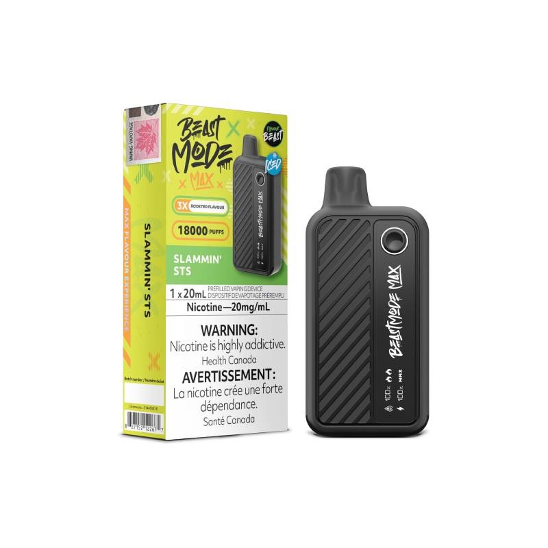 Flavour Beast – Beast Mode Max 18K Disposable: Slammin’ STS, 20ML