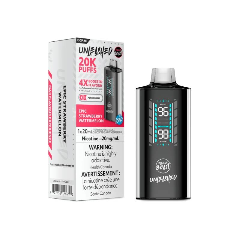 Flavour Beast – Epic Strawberry Watermelon Unleashed DCP 20K Disposable , 20ML