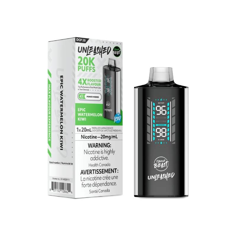 Flavour Beast – Epic Watermelon Kiwi Unleashed DCP 20K Disposable , 20ML