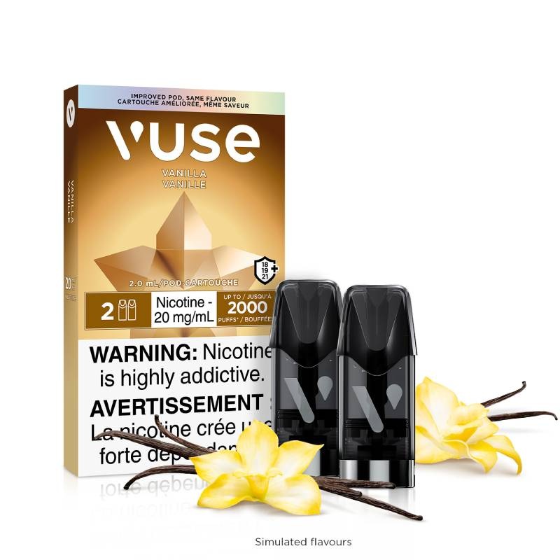 Vuse Pods – Vanilla, 2mL (2 Pods/PK)