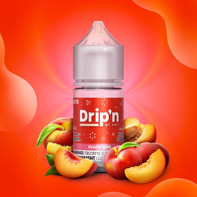 Drip’n E-Liquid – Peach Zing (ON)