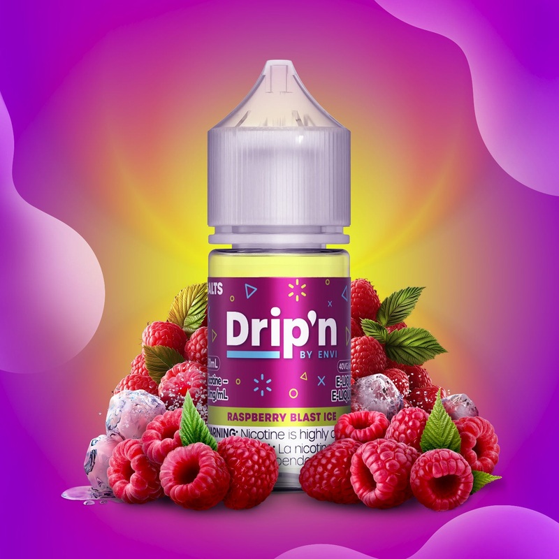 Drip’n E-Liquid – Raspberry Blast Ice
